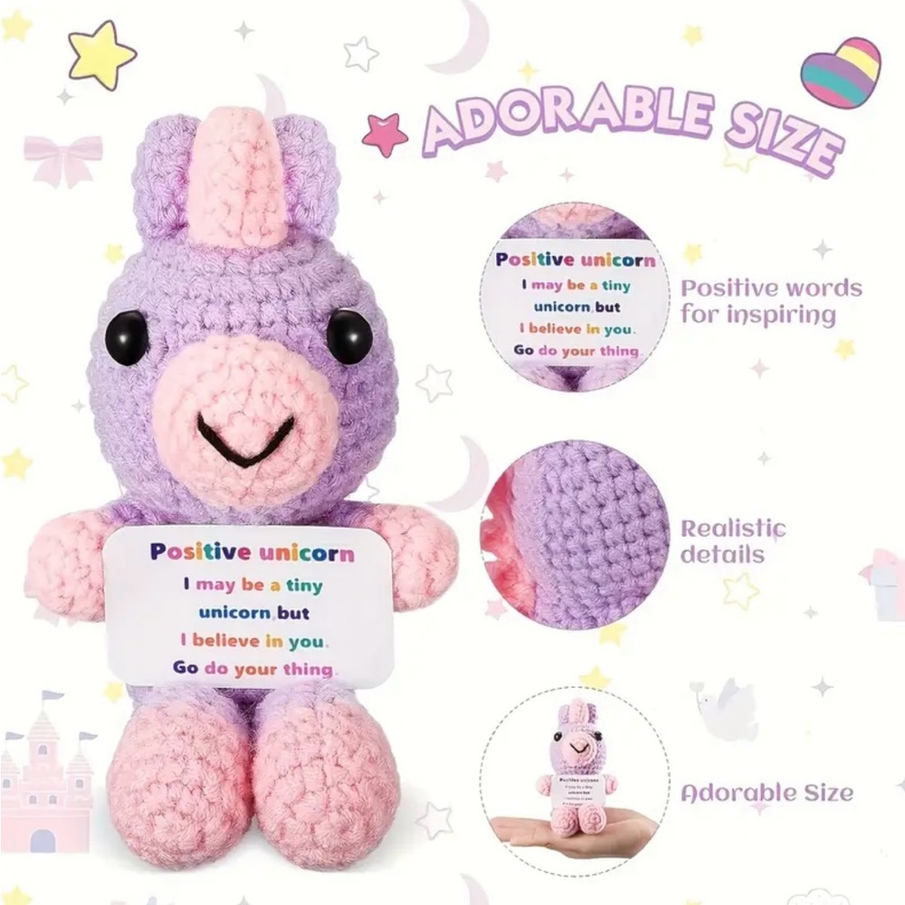 Positive inspiration unicorn.